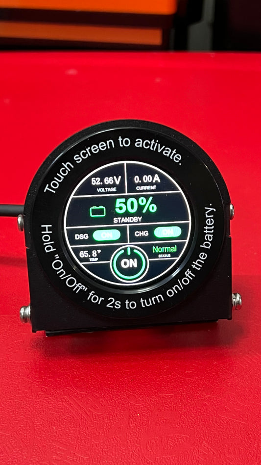 Intelligent round screen display panel