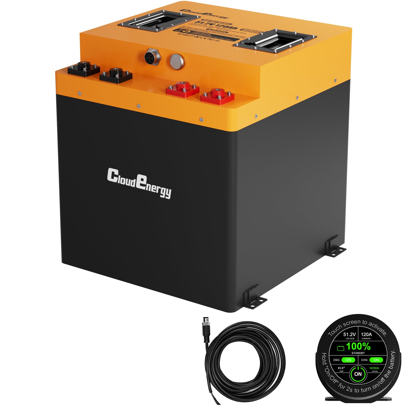 Golf cart lithium battery collection