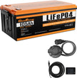 Golf cart lithium battery collection