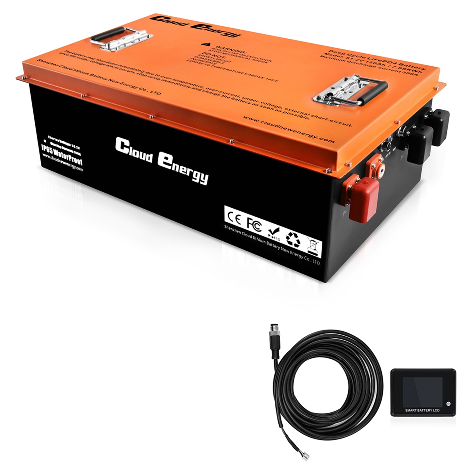 Golf cart lithium battery collection