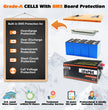 CloudEnergy LiFePO4 Battery Internal Design - Grade-A Cells & Advanced BMS Technology
