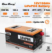CloudEnergy 12V 150Ah Max LiFePO4 LithiumDeep Cycle Battery - CloudEnergy