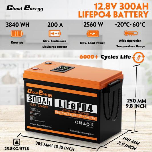 cloudenergy-12v-300ah-battery-specifications