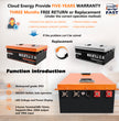 CloudEnergy 12V 450Ah Battery Warranty & Ports - 5-Year Guarantee, 24/7 Support & Charge/Discharge Terminals