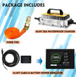 CloudEnergy 36V Golf Cart Battery Accessories - 20A Charger, Display, Straps & Power Cables