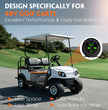 48V (51.2V) 120Ah Compact Metal Case Golf Cart Battery