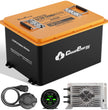 48V (51.2V) 120Ah Compact Metal Case Golf Cart Battery