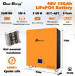 CloudEnergy 48V 150Ah LiFePO4 Battery Specifications - 6000+ Cycles, 48V Output & Multi-Charging Modes