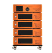 CloudEnergy 48V 600Ah 30.72Kwh Stackable LiFePO4 Battery with 6kw Inverter 60A MTTP(30.72Kwh Battery+Inverter) - CloudEnergy