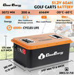 CloudEnergy 48V 60Ah LiFePO4 Battery Specifications - 6000+ Cycles, 200A BMS, 51.2V Output